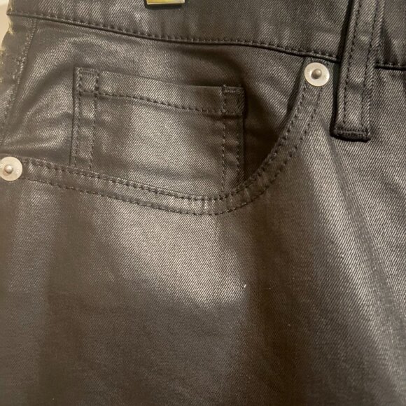 Banana Republic Curvy High Rise Slim Size 32/14 Black - Picture 4 of 14